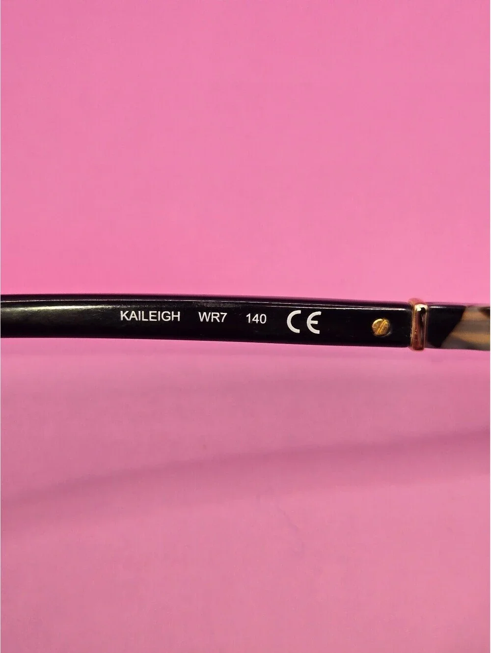 Kate Spade New York Kaileigh WR7 140 Black Rectangular Eyeglasses for frame